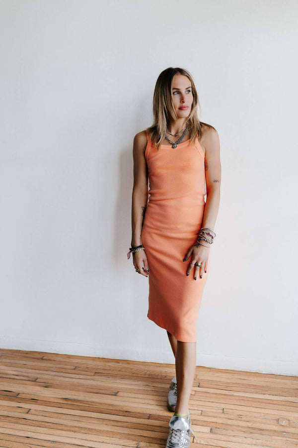 LaBiz Wide Binding Tank Dress