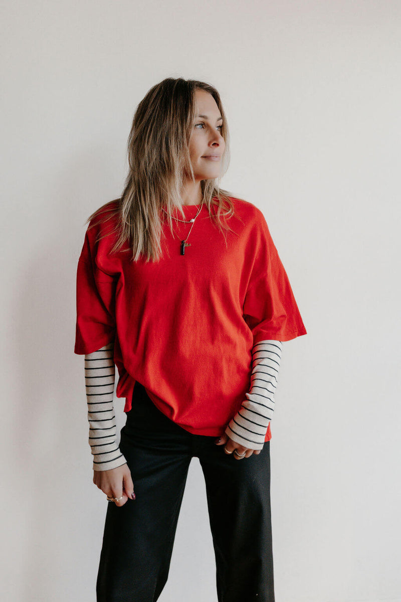 arlo-free-people-tackle-tee-victory-red