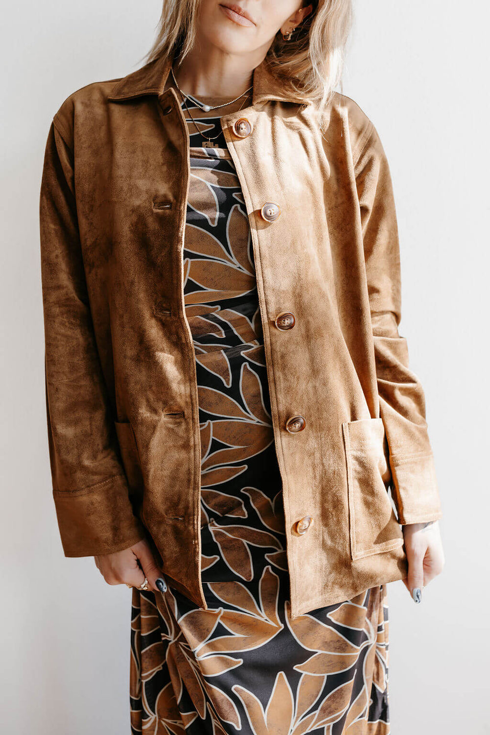 Z Supply Decker Faux Suede Chore Coat – Shop Arlo