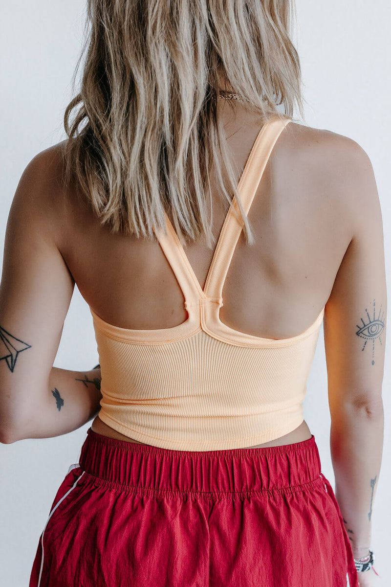 Free People All Clear Solid Cami Clementine