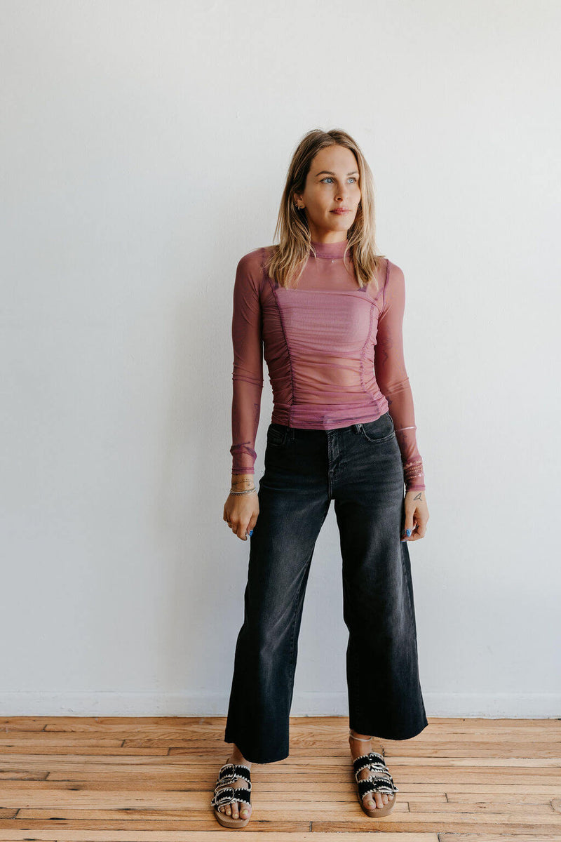 arlo-project-social-t-just-float-ruched-mesh-top-with-tank