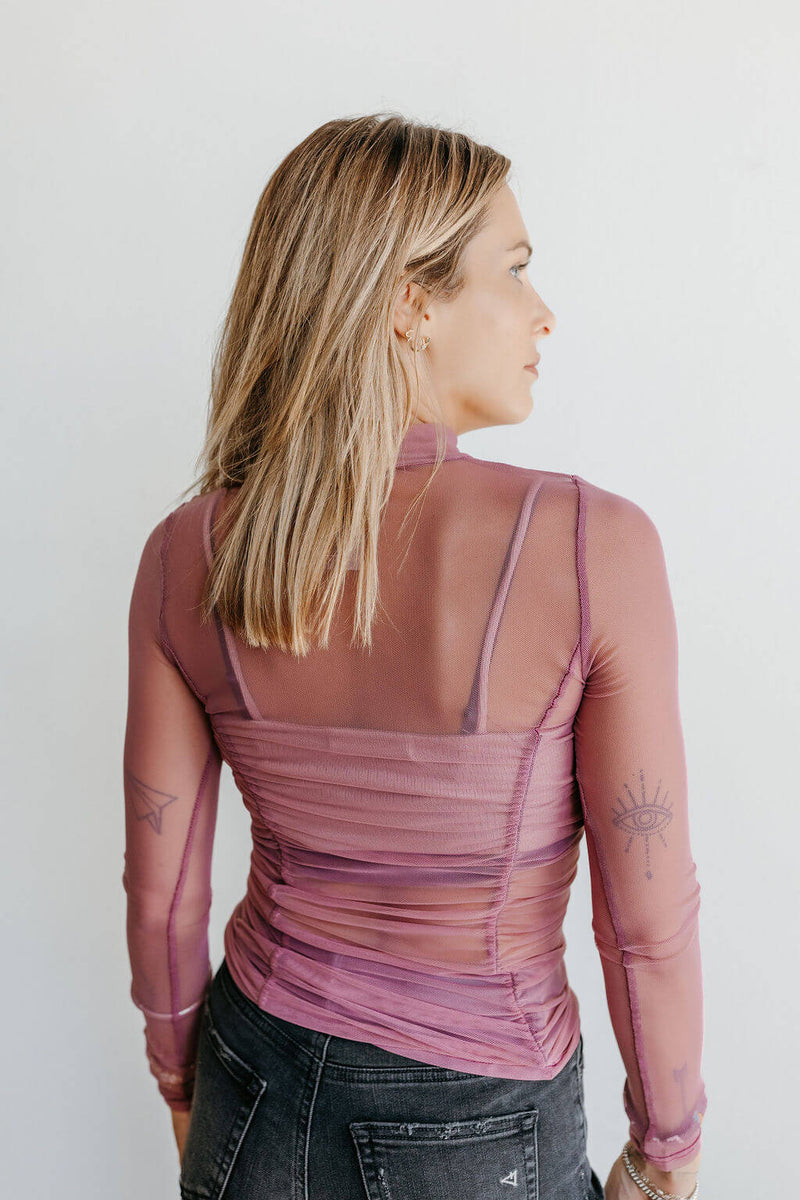 arlo-project-social-t-just-float-ruched-mesh-top-with-tank
