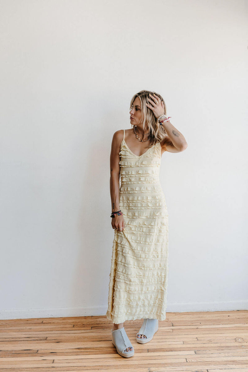 arlo-ruffle-maxi-dress-with-slit-yellow