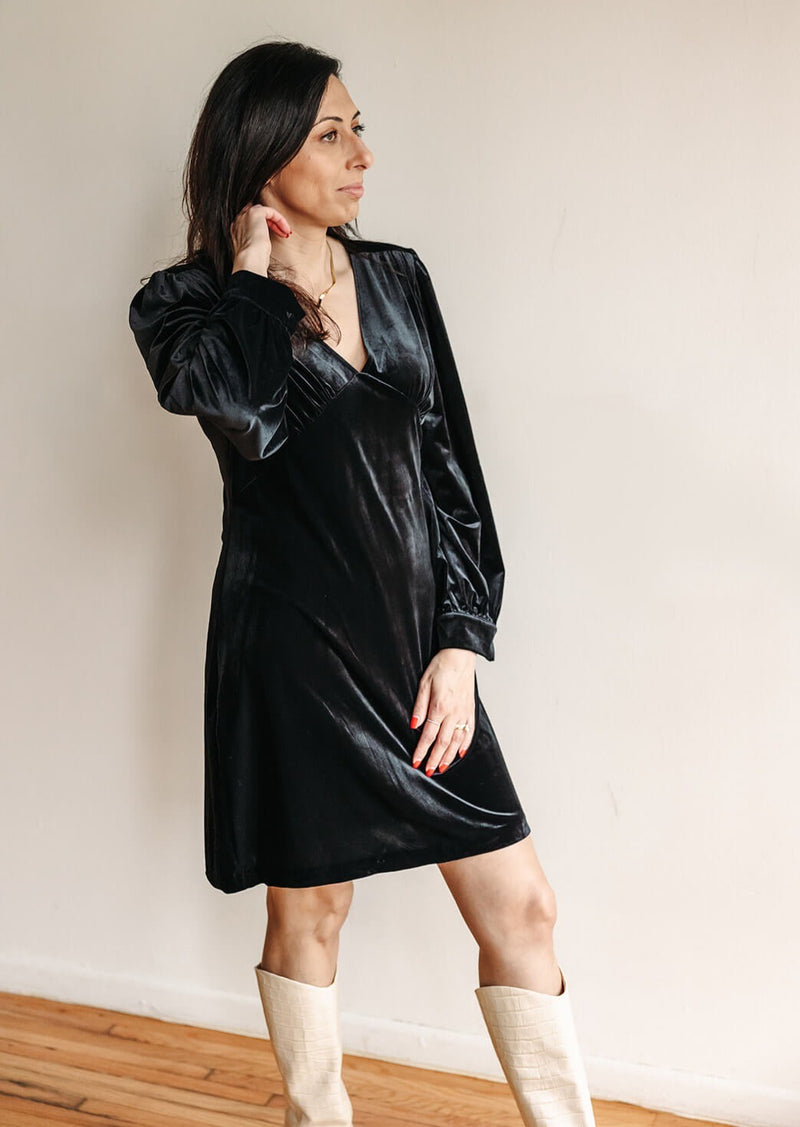 arlo-dear-john-dahlia-deep-v-dress