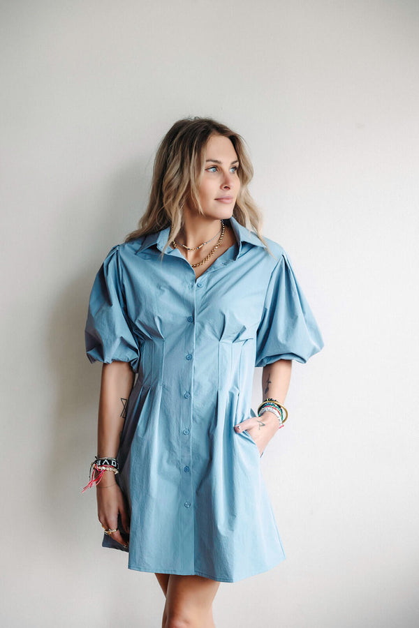 arlo-bishop-and-young-jacqueline-bubble-sleeve-dress