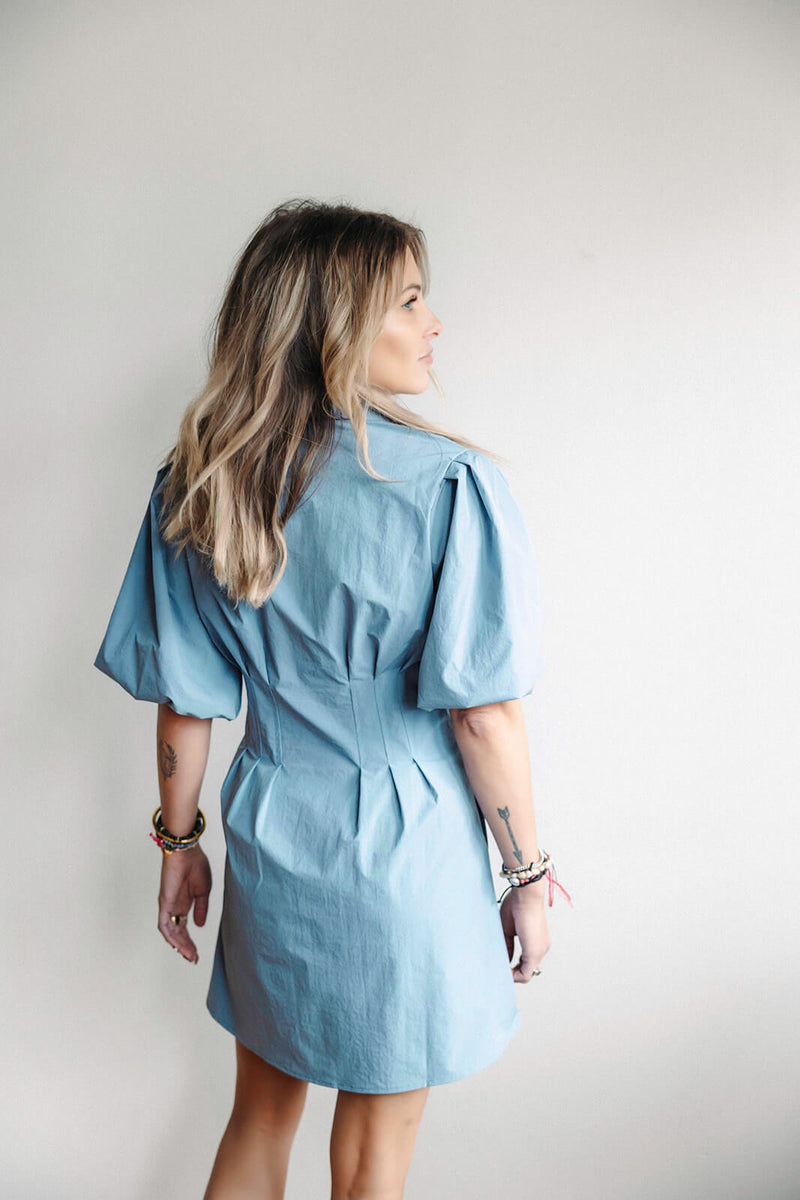 arlo-bishop-and-young-jacqueline-bubble-sleeve-dress