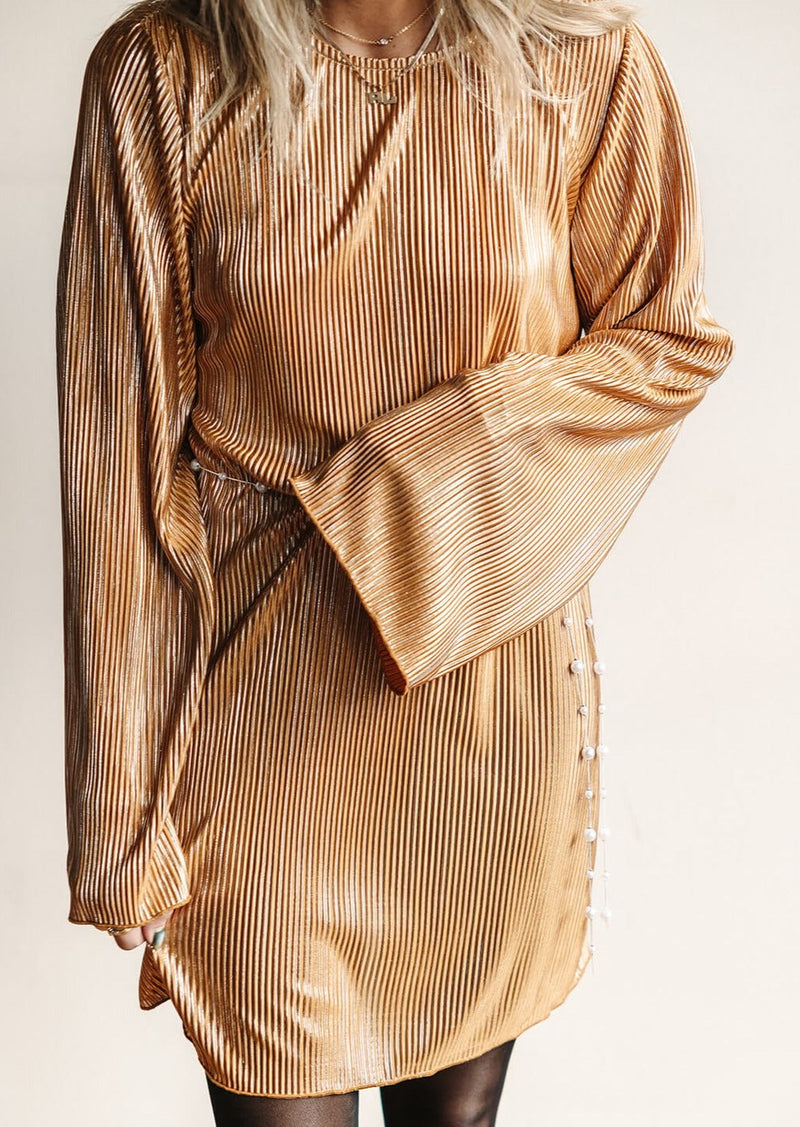 arlo-gold-pearl-belt-dress