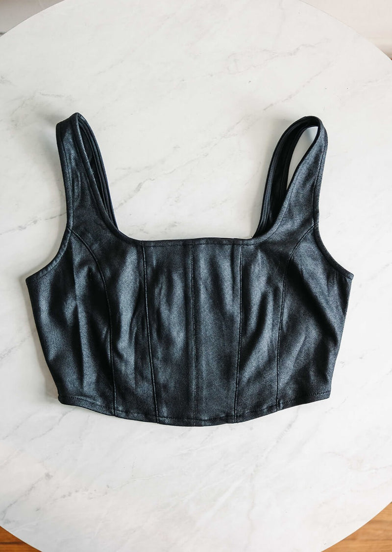 arlo-late-nights-bustier-top-vegan-leather-black