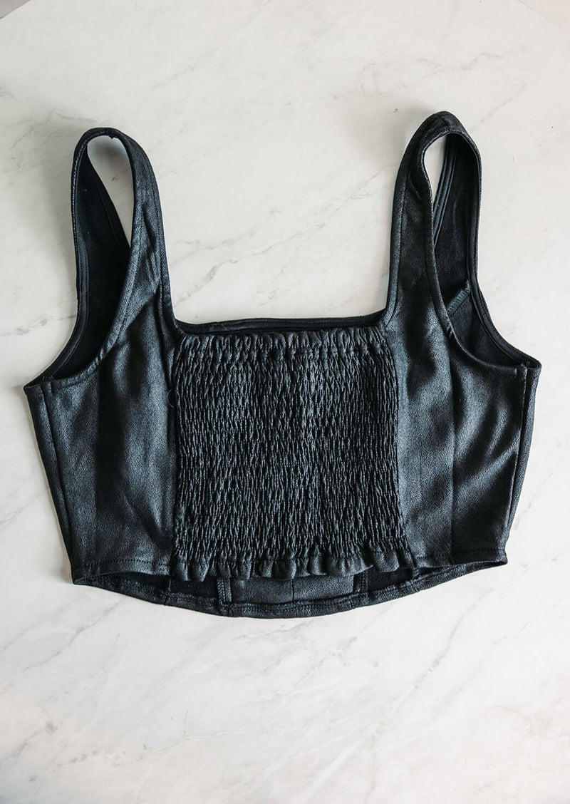 arlo-late-nights-bustier-top-vegan-leather-black