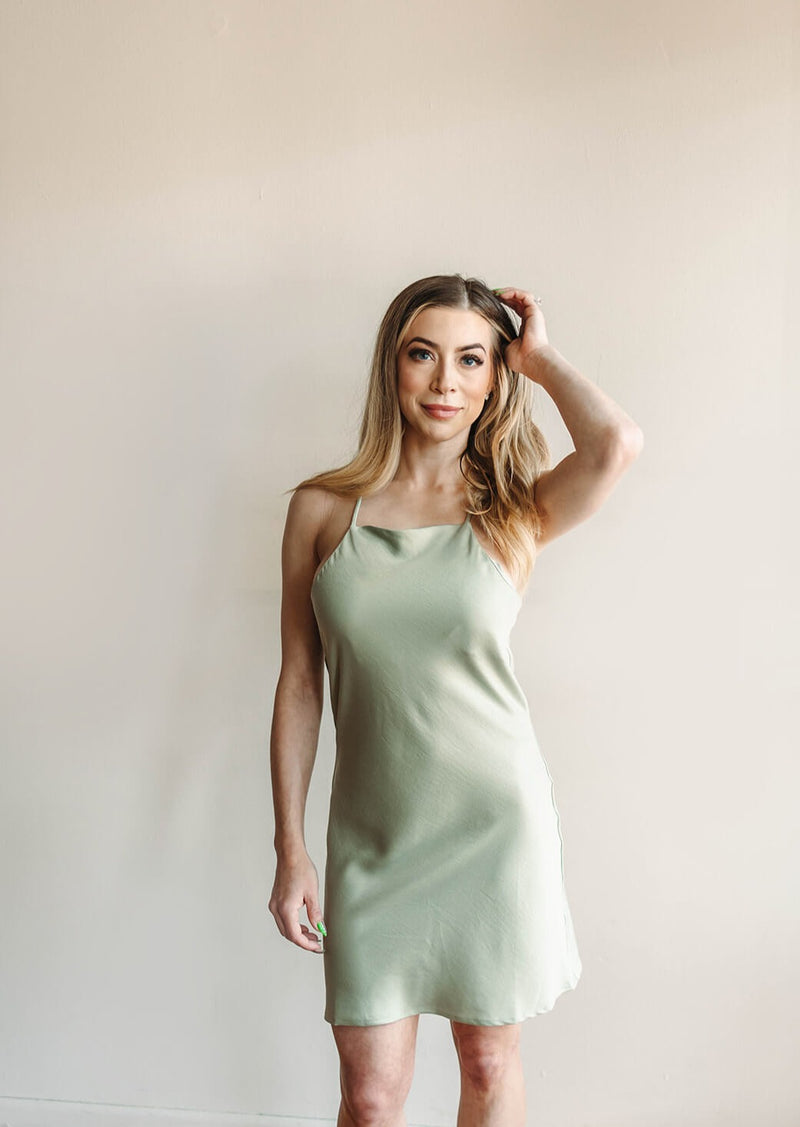 arlo-artist-aura-mini-cowl-back-sage-dress