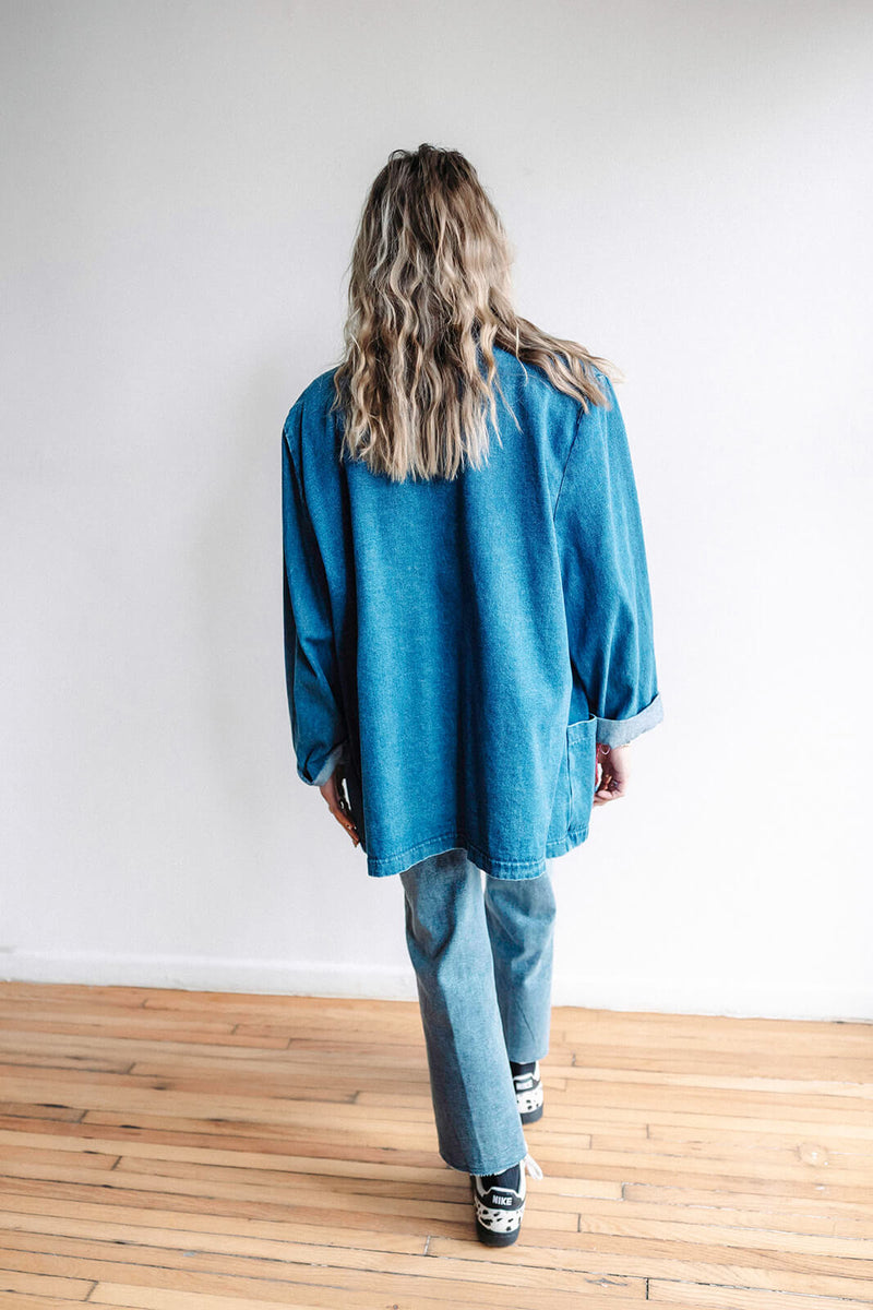 Vintage Denim Blazer