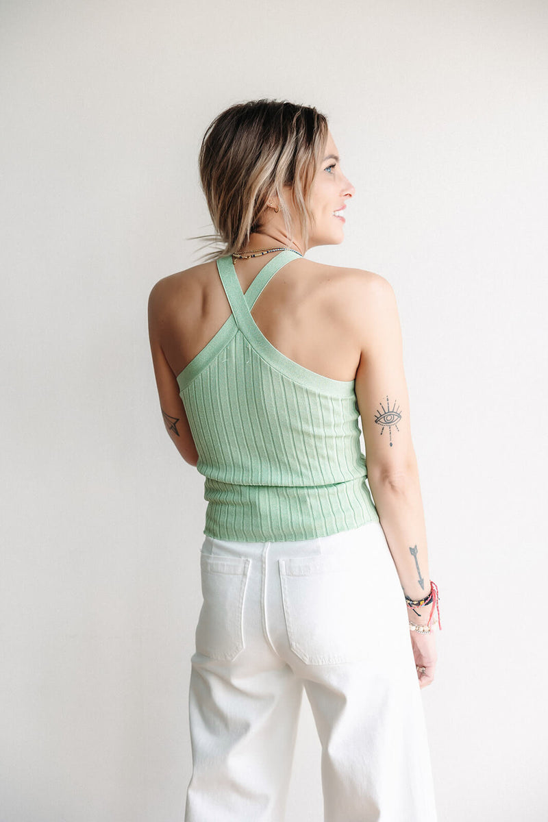 arlo-nkn-green-ribbed-halter-top