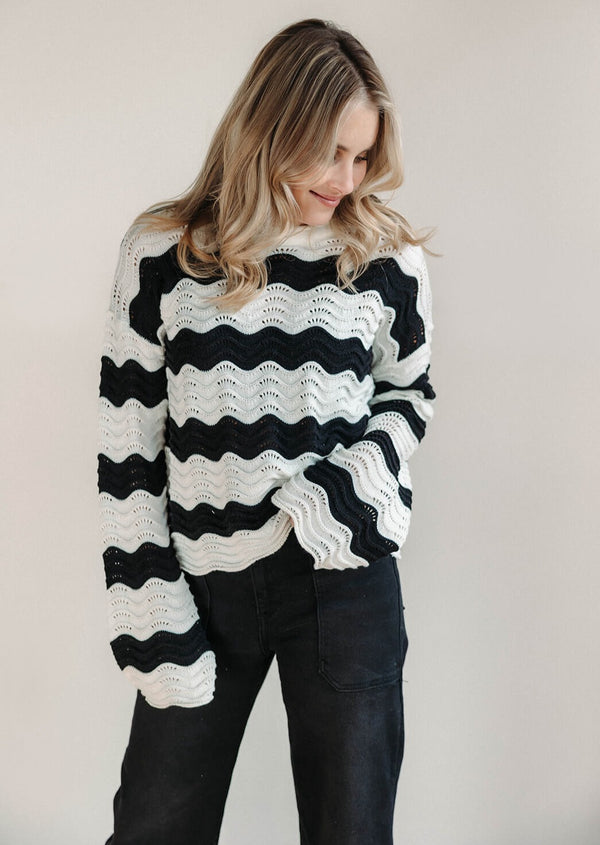 arlo-dear-john-daisy-waves-stripe-sweater