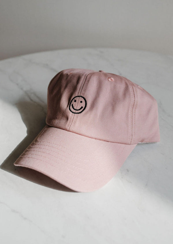 arlo-embroidered-smile-baseball-hat
